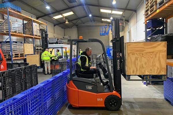 counterbalance forklift experienced operator training