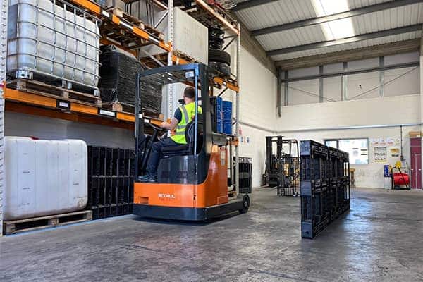 reach forklift experienced operators training