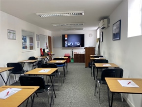 ADR Classroom training all ready for the students to arrive