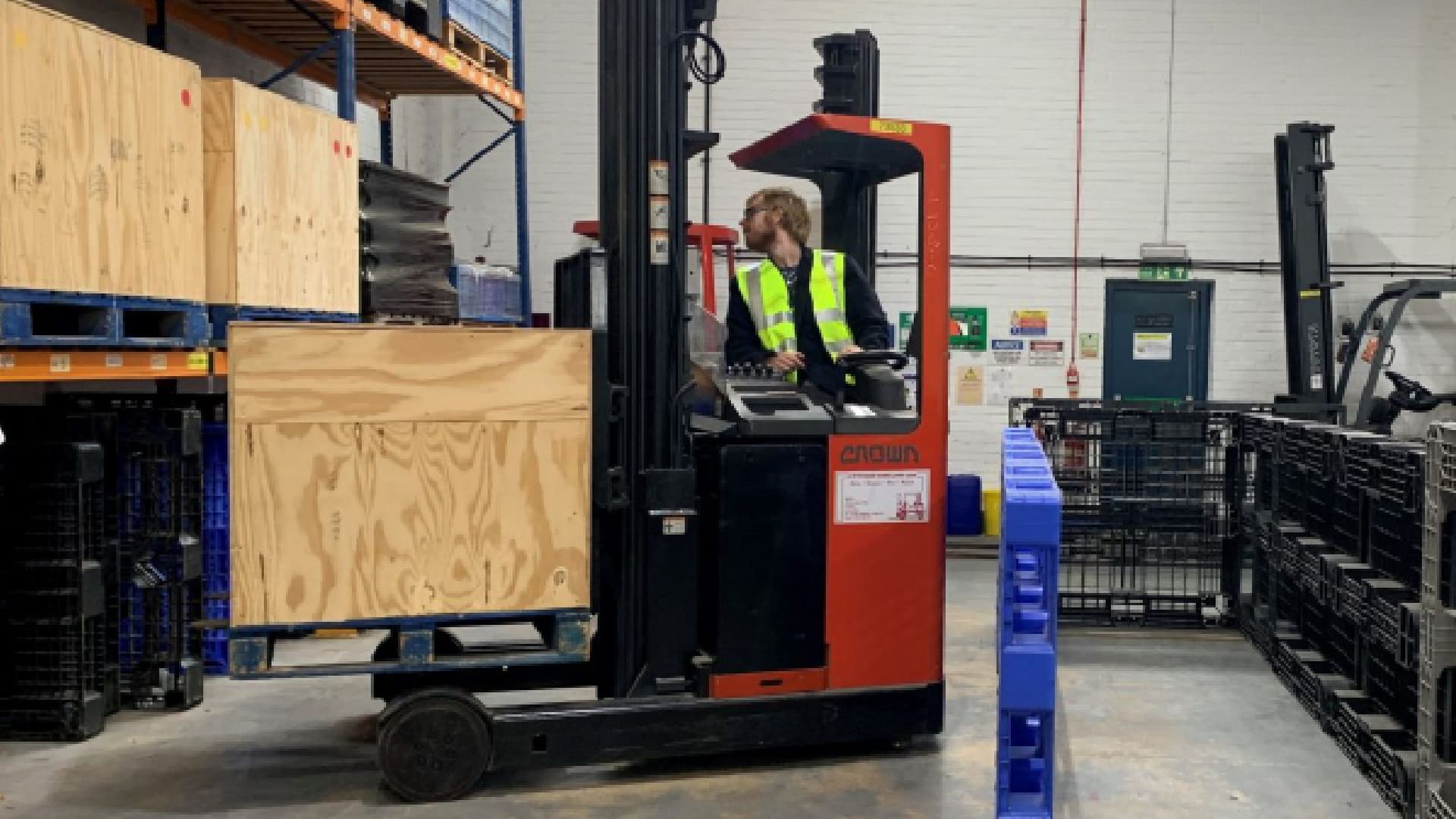 Reach Forklift Training