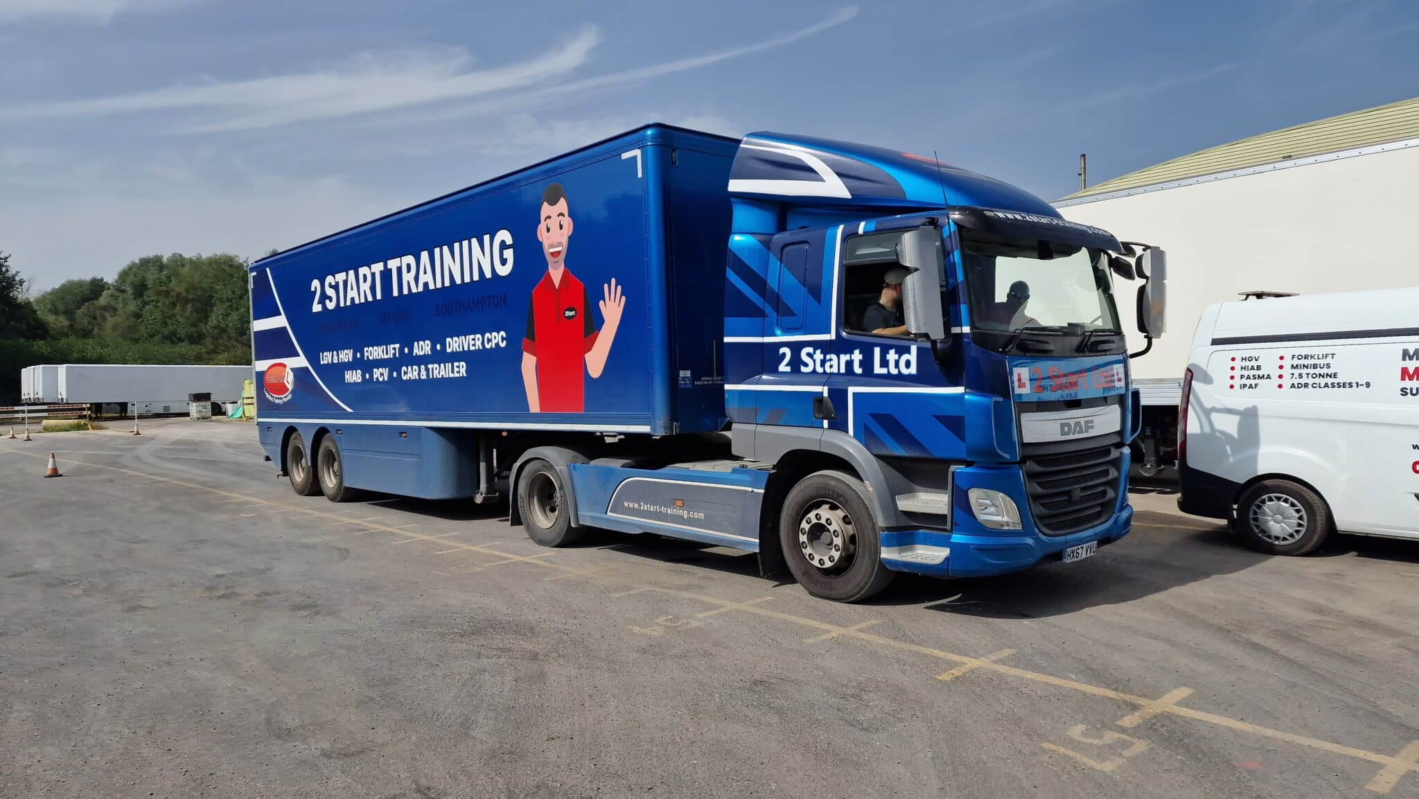 Blue C+E- Provisional HGV Licence