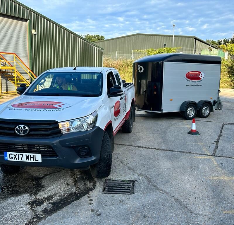 Category B+E Car and Trailer Training Course