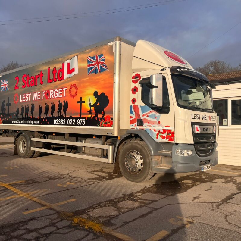 Poppy Truck Sideways