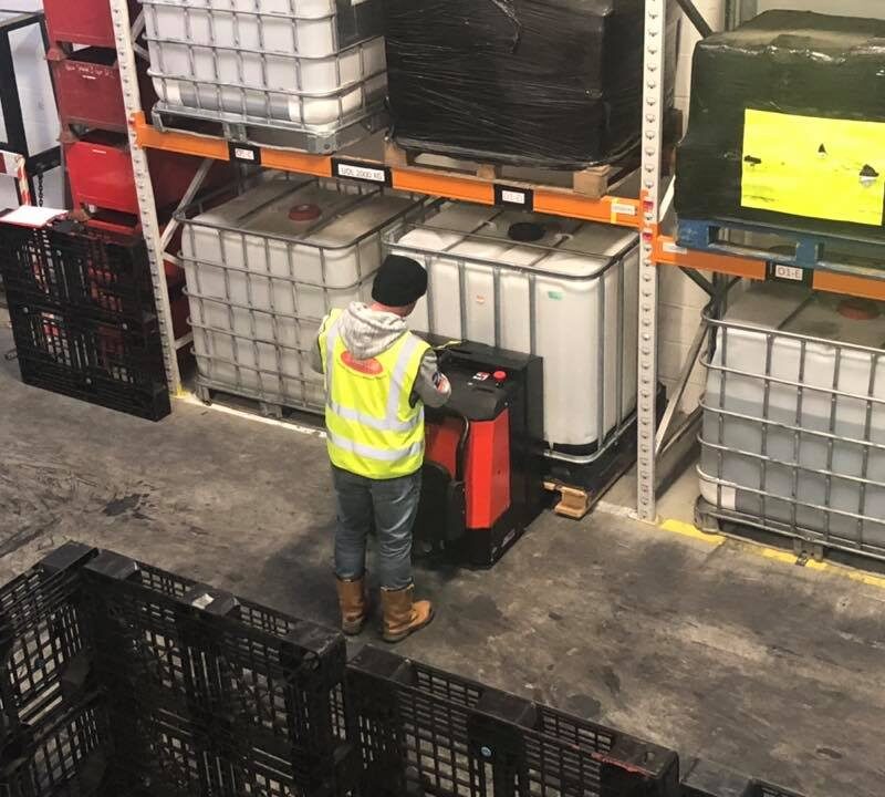 A1 Powered Pallett Forklift Truck