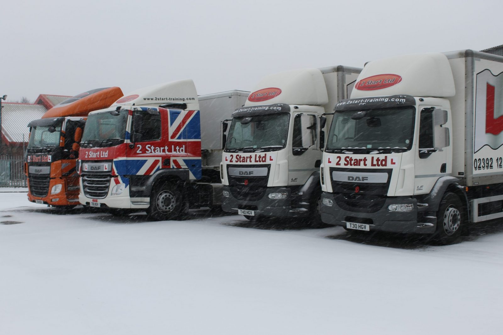 Driving your HGV safely during winter in 2024