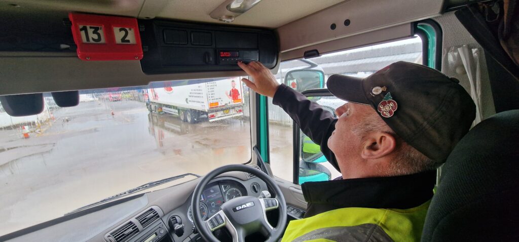 Roy Using Tachograph in Category C+E