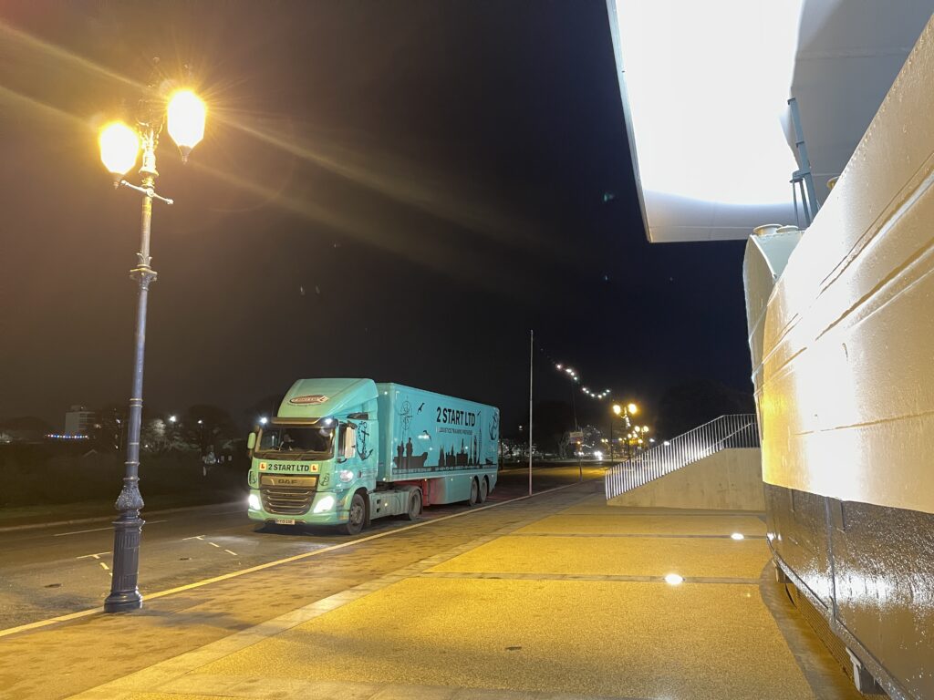 Minty Parked in Portsmouth
