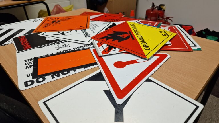 Dangerous Goods Plaques