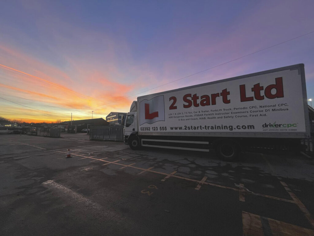 Category C HGV at Sunrise